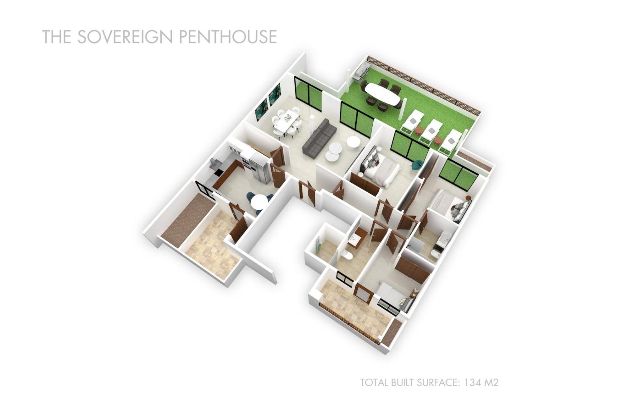 Vacation I The Sovereign Penthouse, Large Communal Pool, 24h Security, 5min To Puerto Banus *